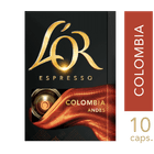 Cápsulas Café LOR Colombia 10 Un