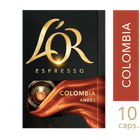 Cápsulas Café L'OR Colombia 10 Un